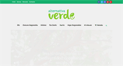 Desktop Screenshot of alternativa-verde.com